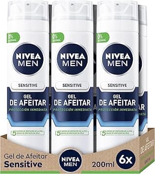 NIVEA MEN Sensitive Gel de Afeitar 🧴 para piel sensible