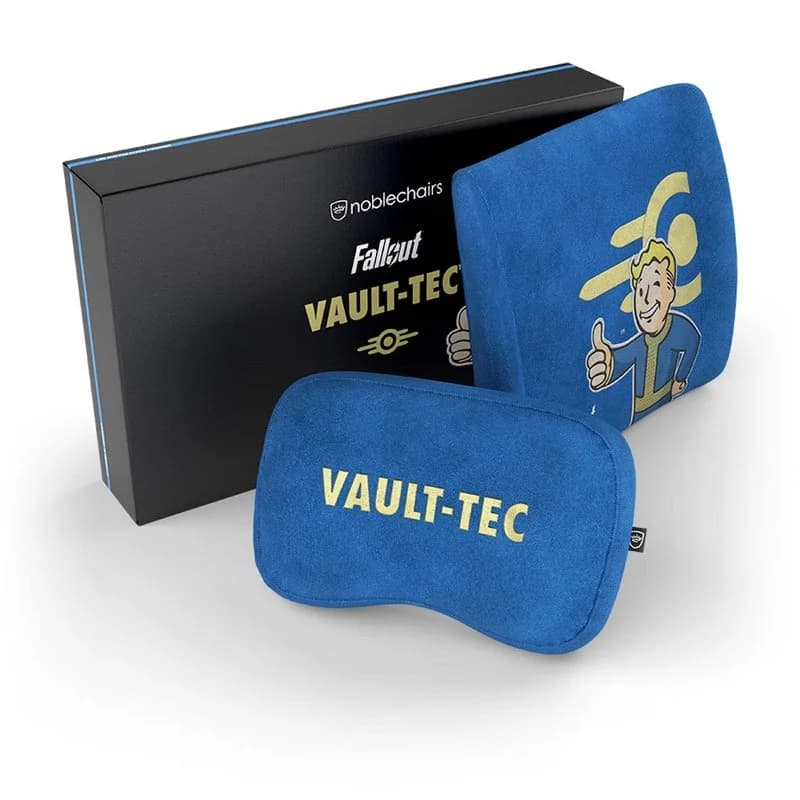 Noblechairs Fallout Vault‑Tec Edition cojín viscoelástico para silla 🎧