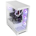 Thumbnail 1 de NOX Hummer GLOCK Semitorre ATX ARGB Cristal Blanca 💻