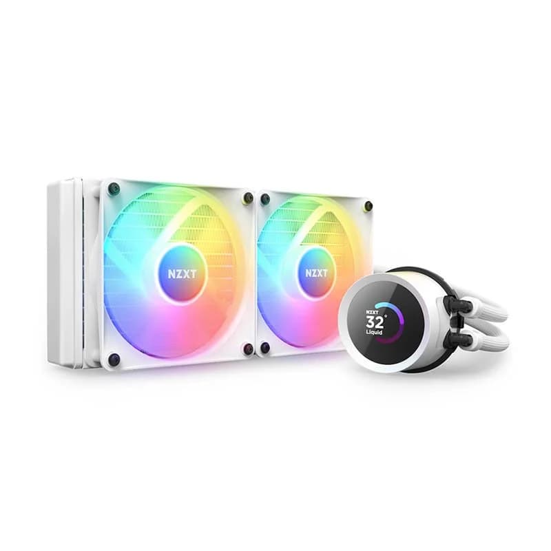 Imagen de NZXT Kraken 240 RGB — Refrigeración líquida blanca 💻 en OfertitasTOP