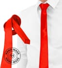 Thumbnail 1 de OcioDual Corbata Roja Estrecha Unisex 🎩 para Bodas y Fiestas