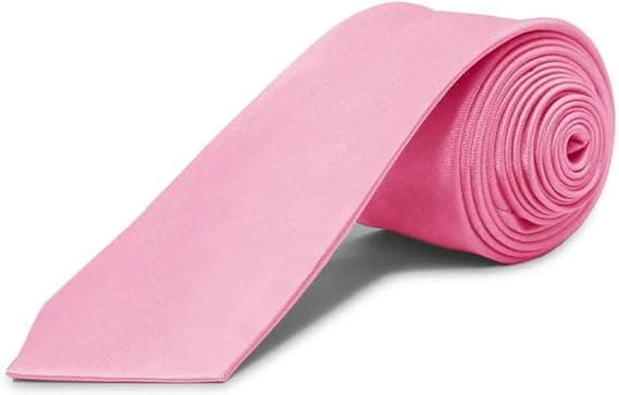 OcioDual Corbatas de Hombre Rosa Nº11 🎀 Estilo Elegante