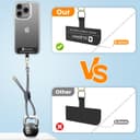 Thumbnail 2 de OLEPHY Cordón Ajustable para Teléfono Móvil 📱, Gris