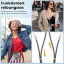 Thumbnail 6 de OLEPHY Cordón Ajustable para Teléfono Móvil 📱, Gris