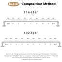 Thumbnail 1 de OLV Barras de cortina industrial ajustables blancas ✨