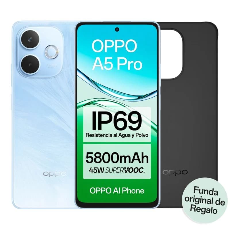 Imagen de OPPO A5 Pro 4G 8GB/256GB, 6,67" 50MP, 5800 mAh 📱 en OfertitasTOP