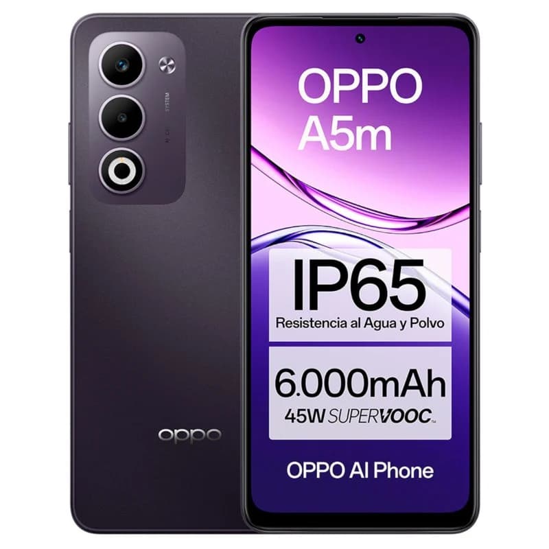Imagen de OPPO A5m 8GB 256GB 6,67" IP65 Snapdragon 6s 6000 mAh 📱 en OfertitasTOP