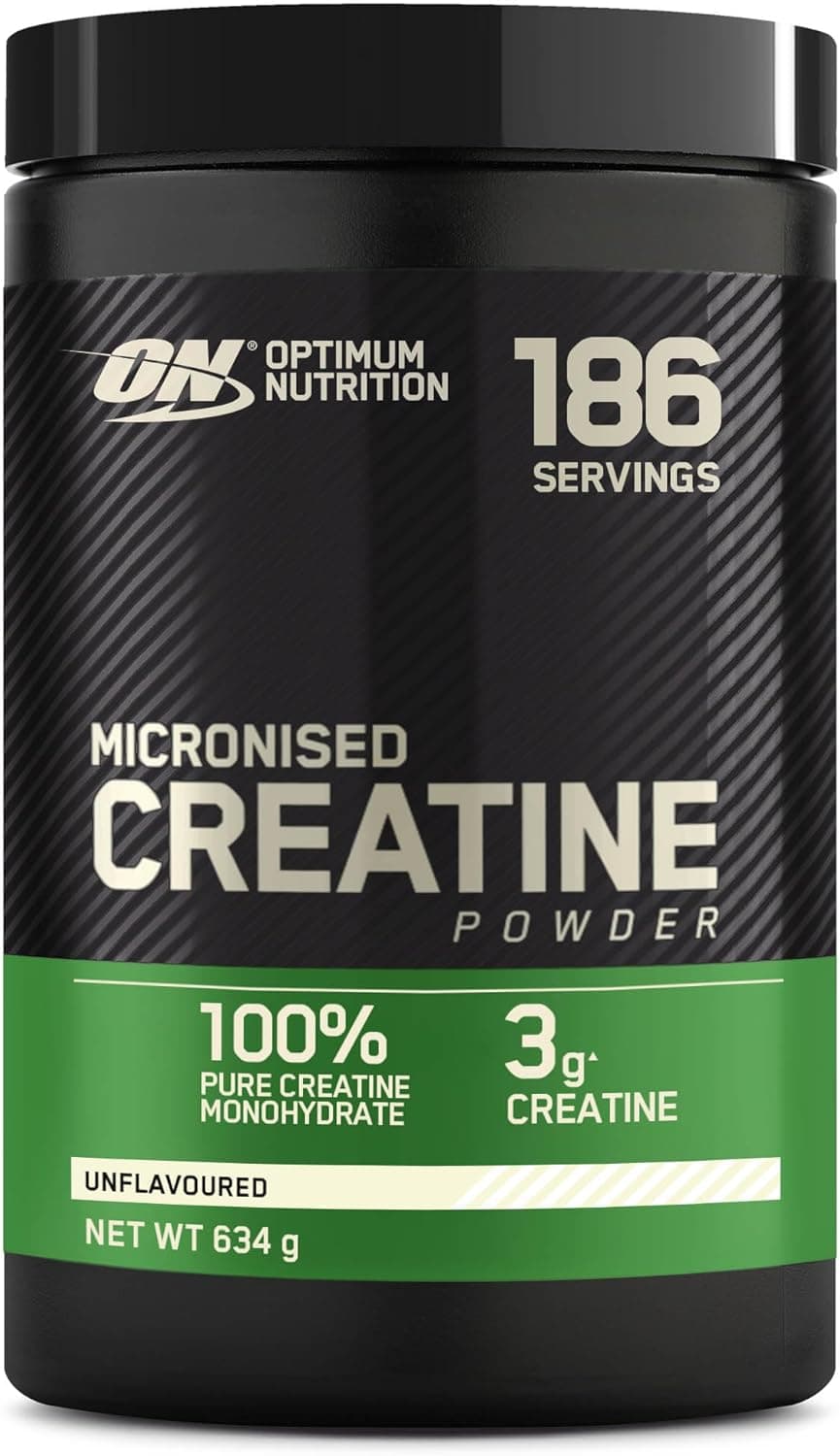 Optimum Nutrition Creatina Micronizada 💪 186 Porciones