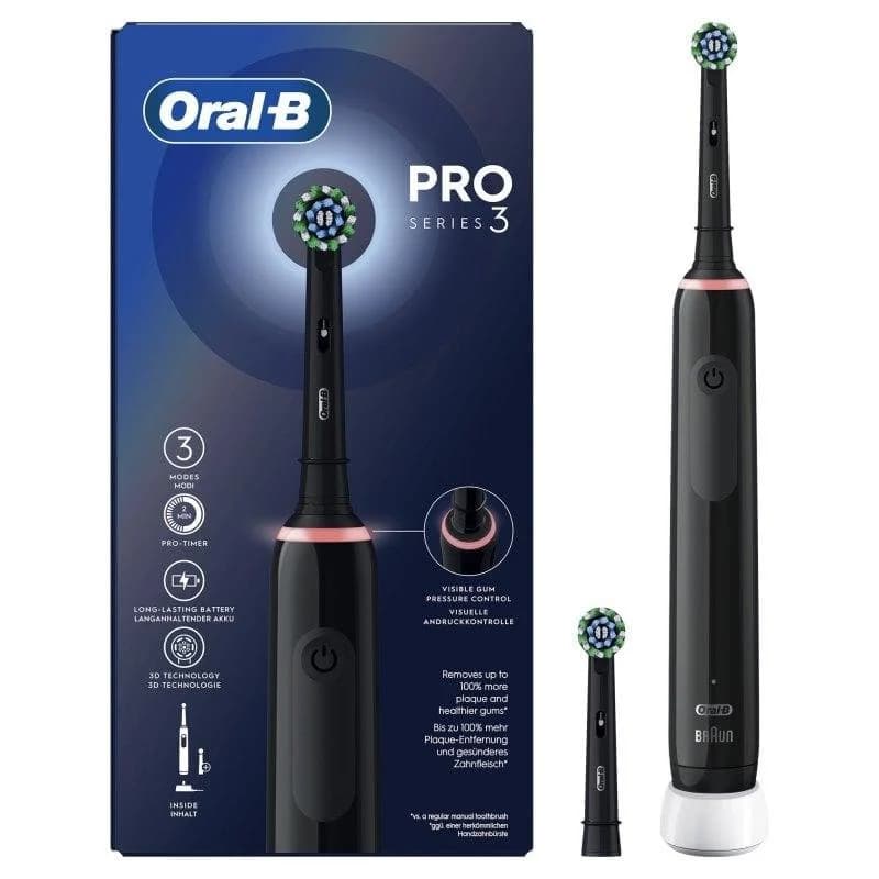 Imagen de Oral-B Pro 3 3000 Cepillo Eléctrico 💙 Negra en OfertitasTOP