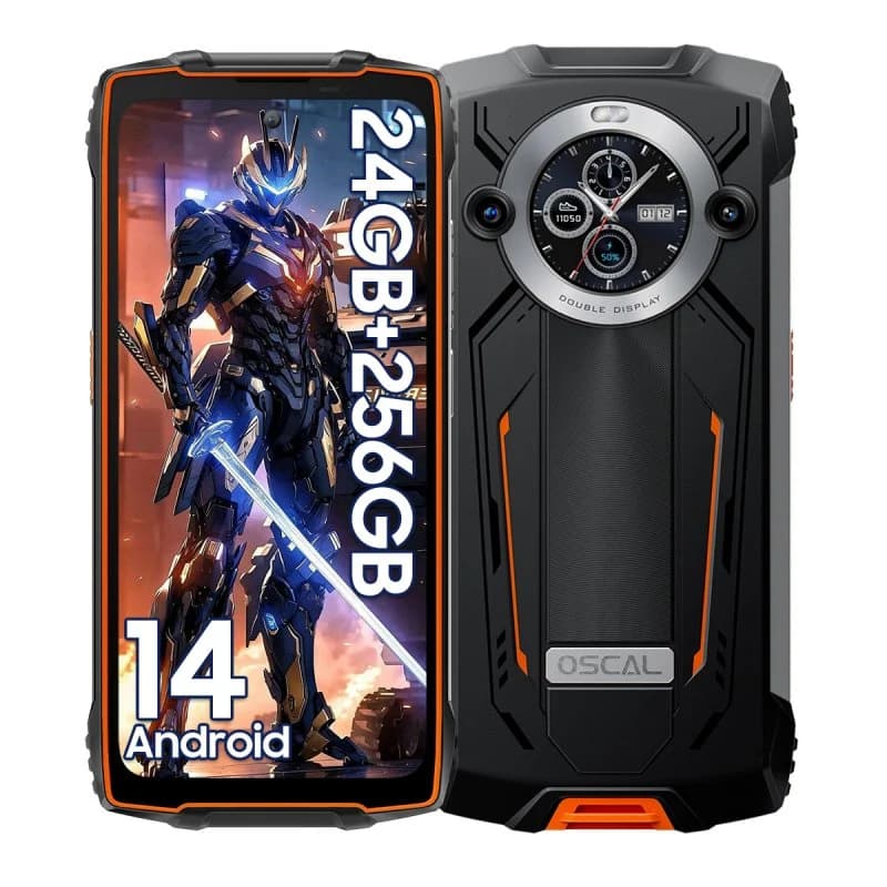 Imagen de OSCAL Pilot 2 8/256GB Naranja — smartphone libre en OfertitasTOP