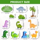 Thumbnail 1 de OSDUE Decoración para Tartas Dinosaurio 🦖, 12 PCS Reutilizables