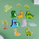 Thumbnail 4 de OSDUE Decoración para Tartas Dinosaurio 🦖, 12 PCS Reutilizables