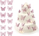 Thumbnail 1 de OSDUE Topper de Pastel Mariposa 🦋 Decoración Ideal de Cumpleaños