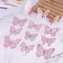 Thumbnail 4 de OSDUE Topper de Pastel Mariposa 🦋 Decoración Ideal de Cumpleaños