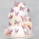 Thumbnail 5 de OSDUE Topper de Pastel Mariposa 🦋 Decoración Ideal de Cumpleaños