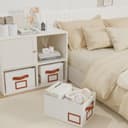 Thumbnail 2 de OUTBROS Caja Plegable de Almacenamiento, 3 Unidades, Blanco 🧺