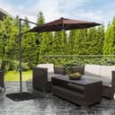 Thumbnail 1 de Outsunny Base de Sombrilla Rellenable 90 kg - Negro 🌞