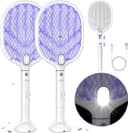 Thumbnail principal de PALONE 2PCS Raquetas Eléctricas Carga USB con Luz LED 🦟