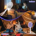 Thumbnail 7 de PALONE 2PCS Raquetas Eléctricas Carga USB con Luz LED 🦟