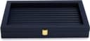 Thumbnail 3 de Papten Bandeja apilable para joyas con tapa de piel azul💍