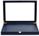 Thumbnail 5 de Papten Bandeja apilable para joyas con tapa de piel azul💍