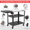 Thumbnail 2 de PARGRILL Carro de Barbacoa Acero Inoxidable con Mesa Plegable 🍖