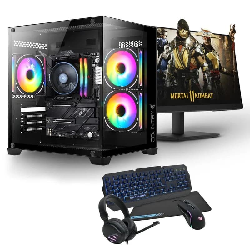 Imagen de PC Racing AMD Ryzen 7 8700G 32 GB, 1 TB + 1 TB SSD y RTX 3060 en OfertitasTOP