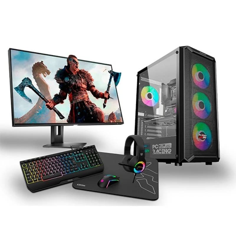 Imagen de PC Racing Pack Gaming Initiation Pro AMD Ryzen 5 4650G 🎮 en OfertitasTOP