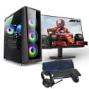 Thumbnail principal de PC Racing Top Gaming Intel Core i7-12700F 32GB y RTX 4060, monitor 27"