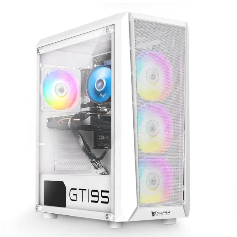 Imagen de PC Sobremesa Supra Gaming GTI 95 con Ryzen 5 8400F, 32GB, 1TB SSD, RTX 5060, WiFi BT en OfertitasTOP