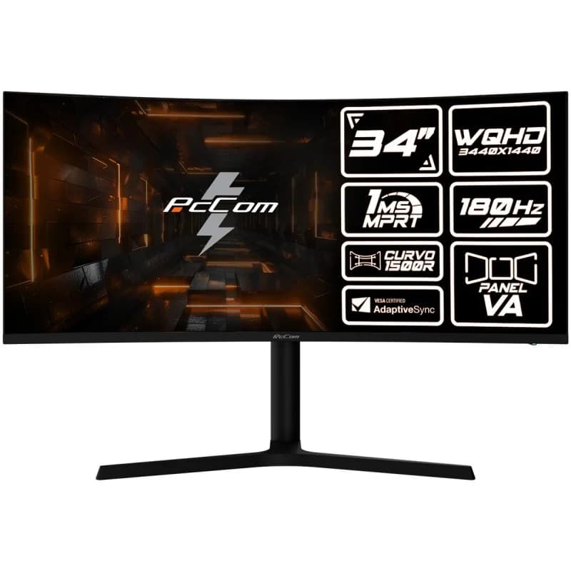 Imagen de PcCom Elysium Pro Monitor gaming 34" WQHD 180 Hz 📺 en OfertitasTOP