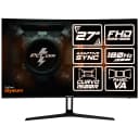 Thumbnail principal de PcCom Monitor Gaming 27" VA FHD 180Hz Adaptive Sync Curvo 📺