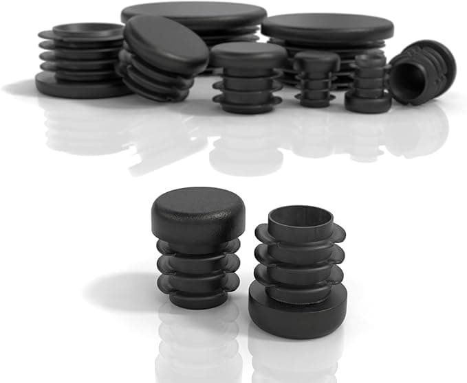 PD® Tapones Redondos 10mm para Tubo de Plástico PE 🛠️ (20 piezas)