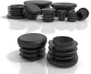 Thumbnail principal de PD® Tapones Redondos 30mm para Tubo | Plástico Negro 🛠️