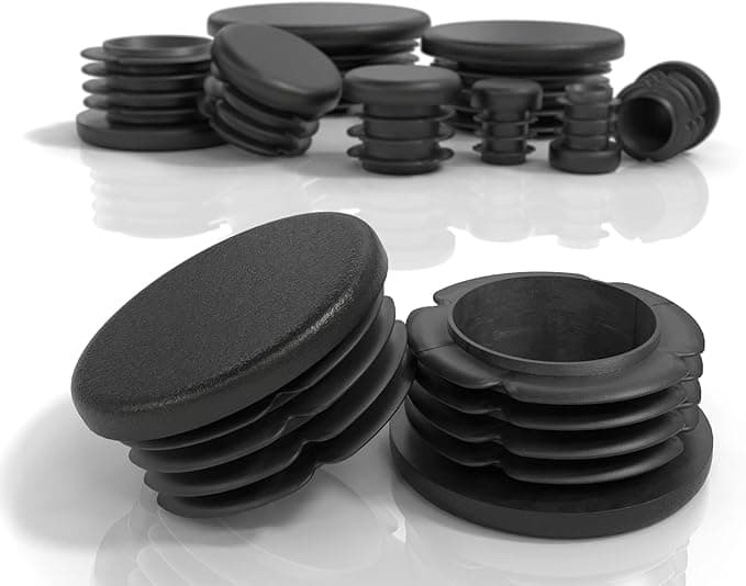 PD® Tapones Redondos 50mm de Plástico PE para Tubos ⚙️