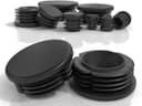 Thumbnail principal de PD® Tapones Redondos 60mm para Tubo en Plástico PE Negro (4 piezas)