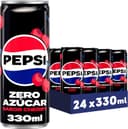 Thumbnail principal de Pepsi Zero Cherry, Refresco sin Azúcar, Pack 24 Latas 330ml 🥤