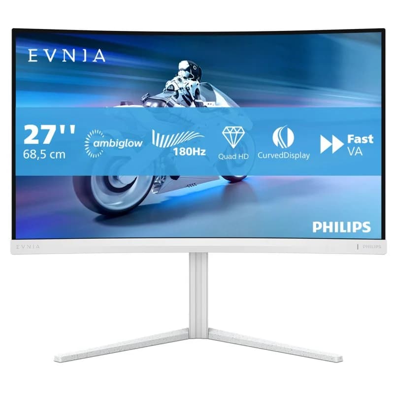 Imagen de Philips Evnia 27M2C5501 monitor 27" QHD 180 Hz Curvo 📺 en OfertitasTOP