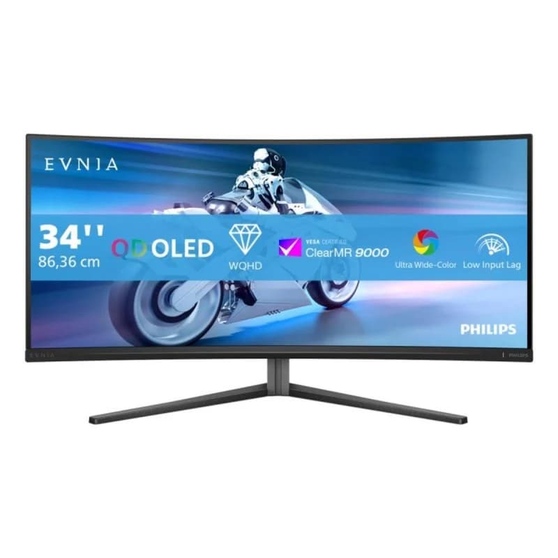 Imagen de Philips Evnia 34M2C6500/00 34" QD‑OLED 3440×1440 175 Hz Curvo 📺 en OfertitasTOP