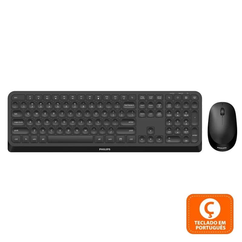 Imagen de Philips SPT6307B/31 Teclado inalámbrico USB Preto en OfertitasTOP
