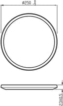 Thumbnail 6 de Philips Superslim plafón LED 15W, 27K