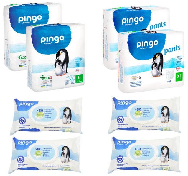 Imagen de Pingo Pañales Pack pañales talla 6 2x32 uds en OfertitasTOP