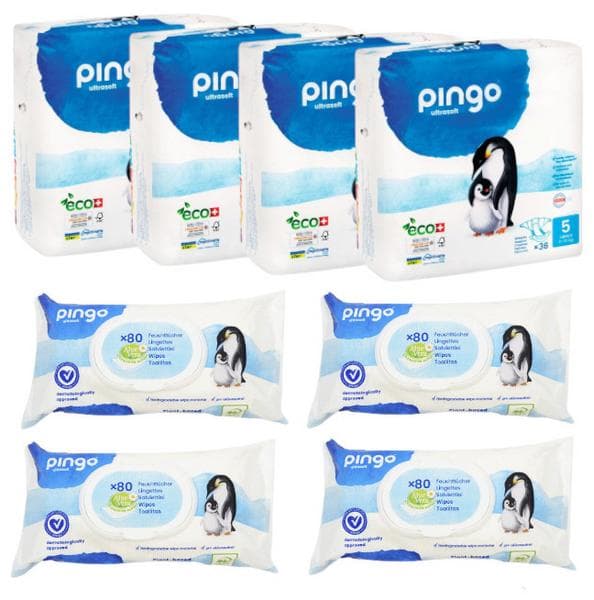 Imagen de Pingo Pack Pañales Talla 5 4x36 uds pack pañales en OfertitasTOP