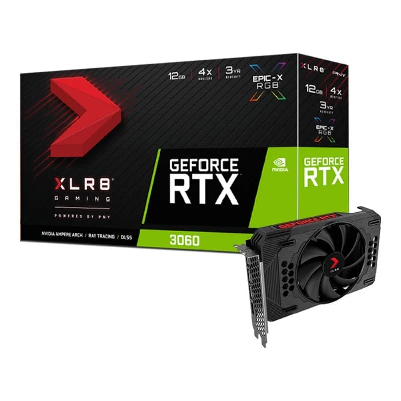 Imagen de PNY GeForce RTX 3060 tarjeta gráfica 12GB RGB 🎮 en OfertitasTOP