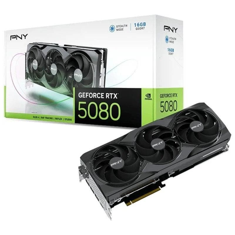 Imagen de PNY GeForce RTX 5080 16 GB GDDR7 tarjeta gráfica 📷 en OfertitasTOP