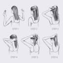 Thumbnail 3 de Pony Puffin ONYX 🖤 Fijación y volumen para trenzas perfectas