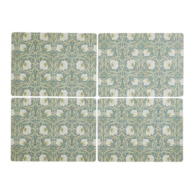 Portmeirion Morris & Co — Set 4 manteles individuales 🍽️