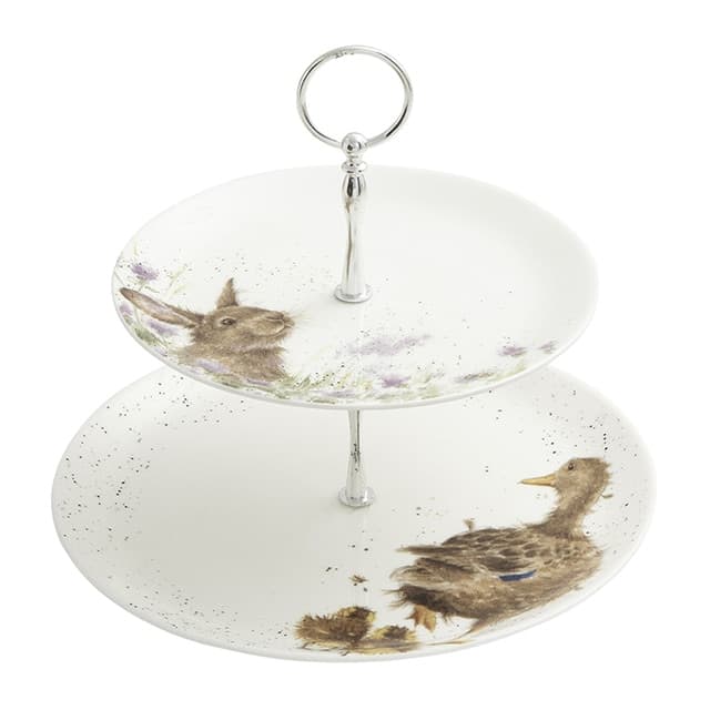 Portmeirion Pastelera de 2 pisos Wrendale Designs 🍽️