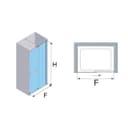 Thumbnail 4 de Profiltek Vanity mampara ducha 8 mm, 195 cm