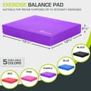 Thumbnail 2 de ProsourceFit Exercise Balance Pad almohadilla 15,5"